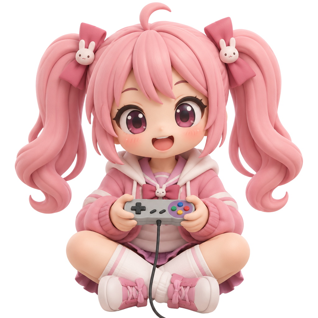 Retro games character